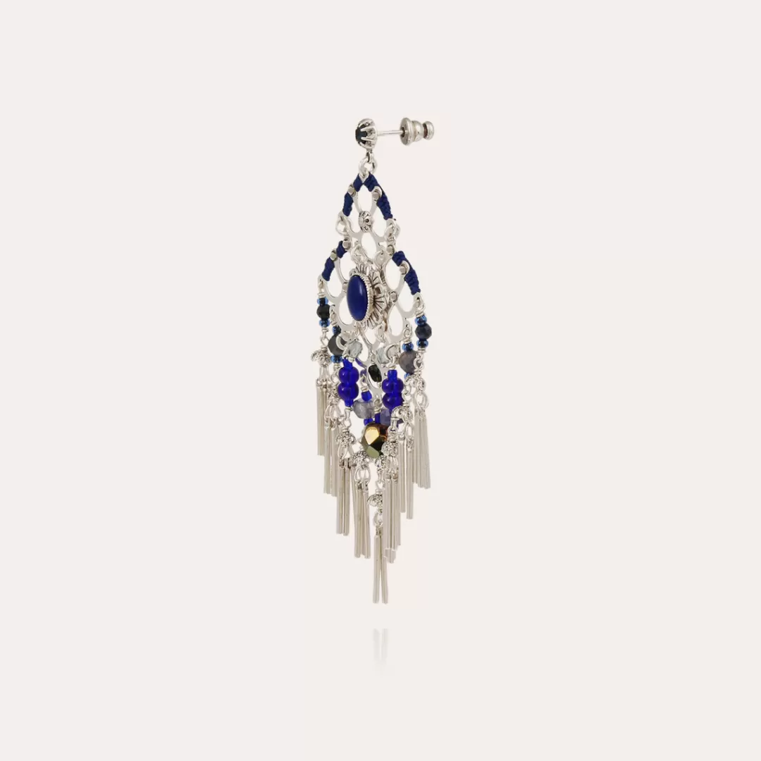 Gas Bijoux Boucles D'Oreilles Reine Pompon Mini Argentees