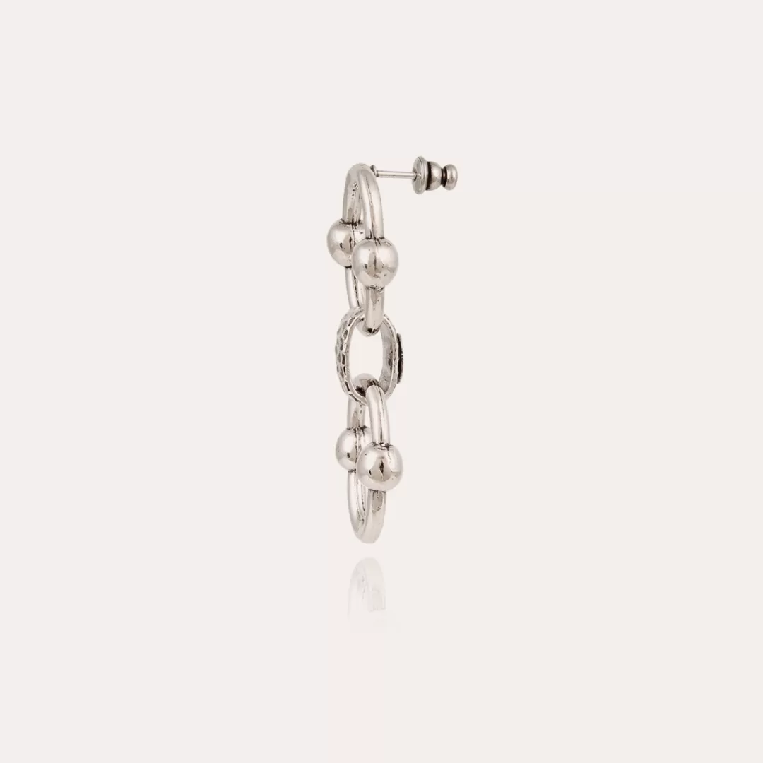 Gas Bijoux Boucles D'Oreilles Rivage Argentees