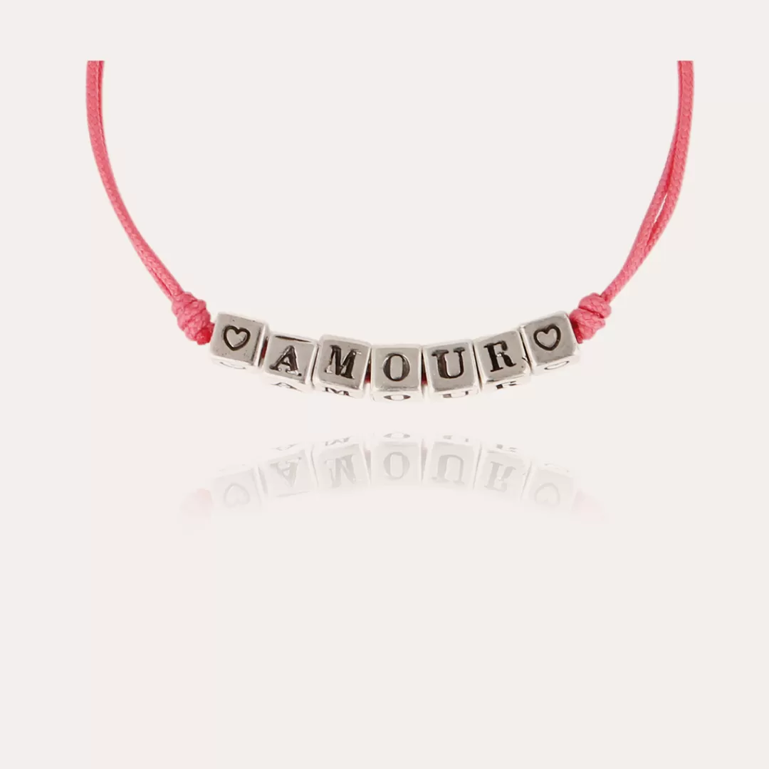Gas Bijoux Bracelet Amour Argente