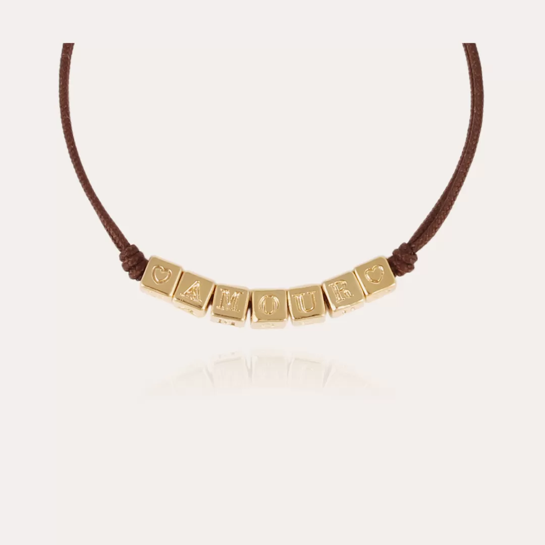Gas Bijoux Bracelet Amour Dore