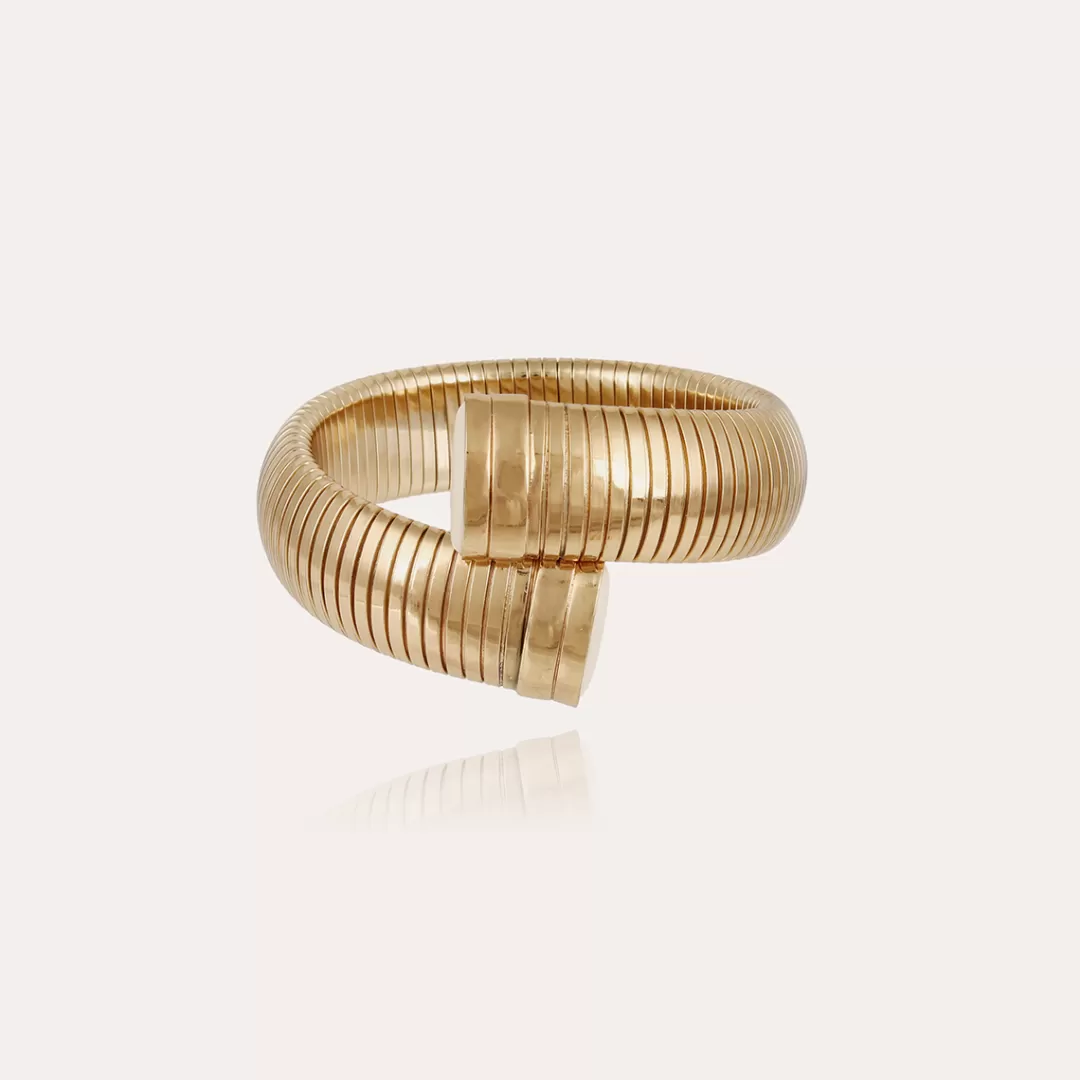 Gas Bijoux Bracelet Antigone Dore-Nacre Blanche