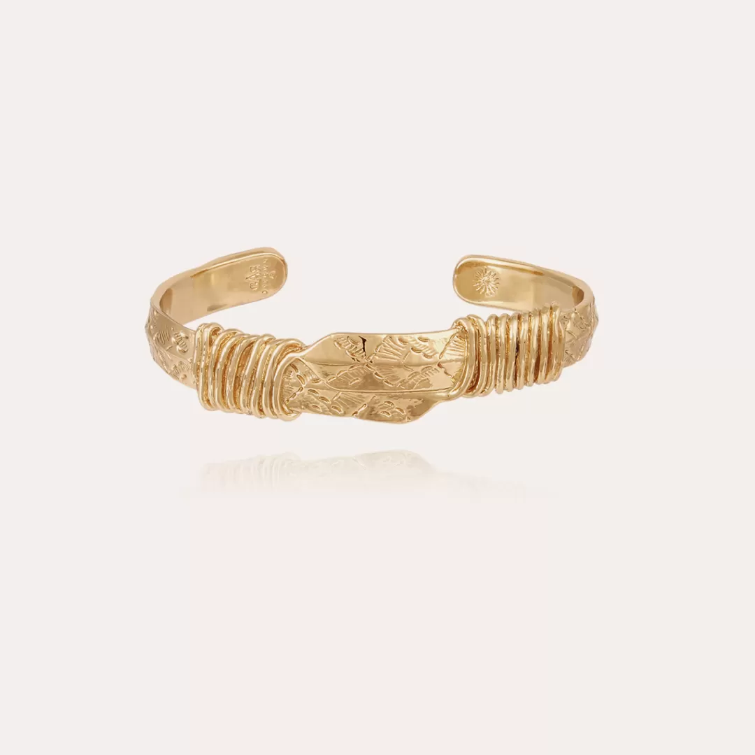 Gas Bijoux Bracelet Arrow Homme Dore