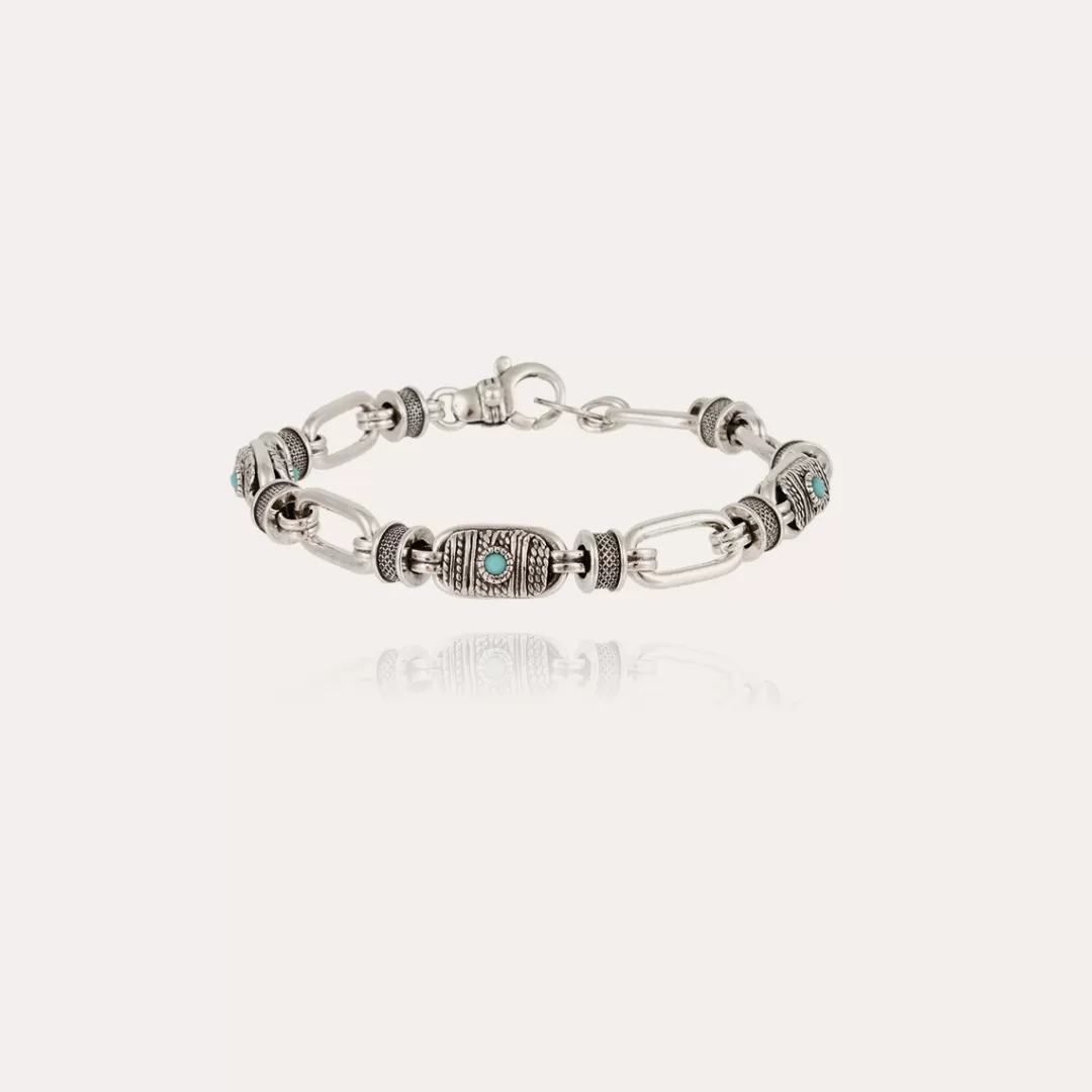 Gas Bijoux Bracelet Basile Homme Argente