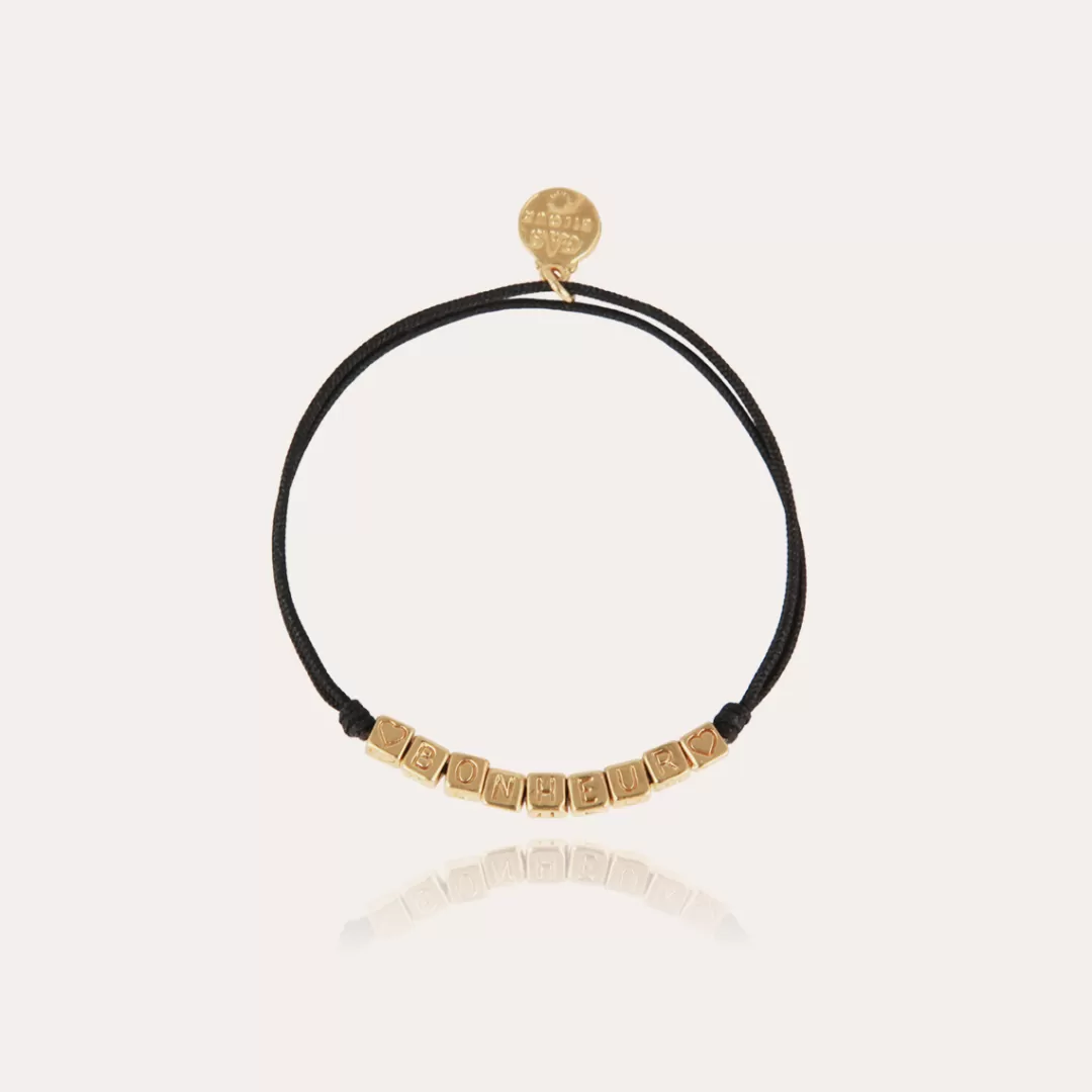 Gas Bijoux Bracelet Bonheur Dore