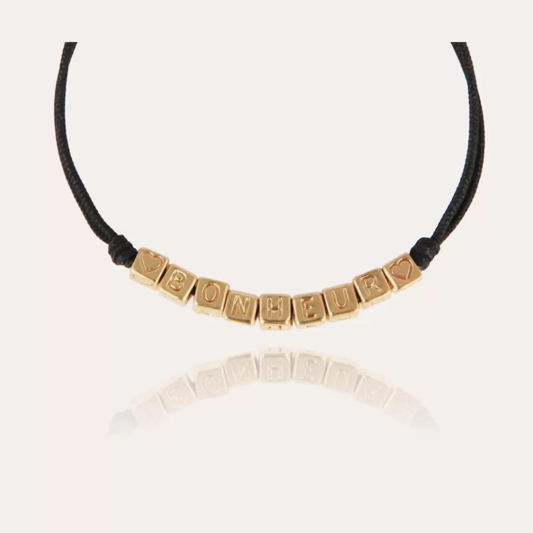 Gas Bijoux Bracelet Bonheur Dore
