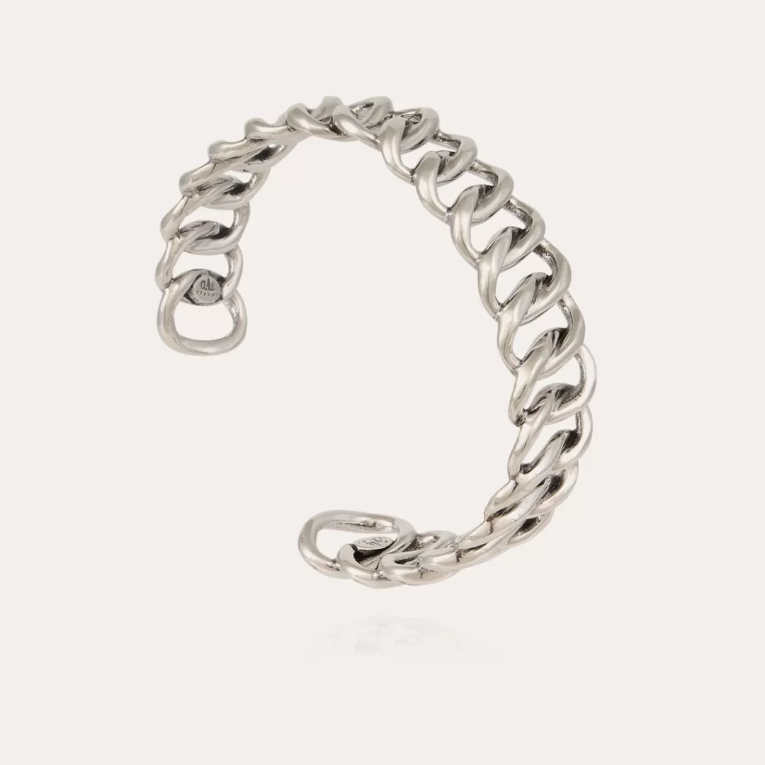 Gas Bijoux Bracelet Bronx Petit Modele Argente