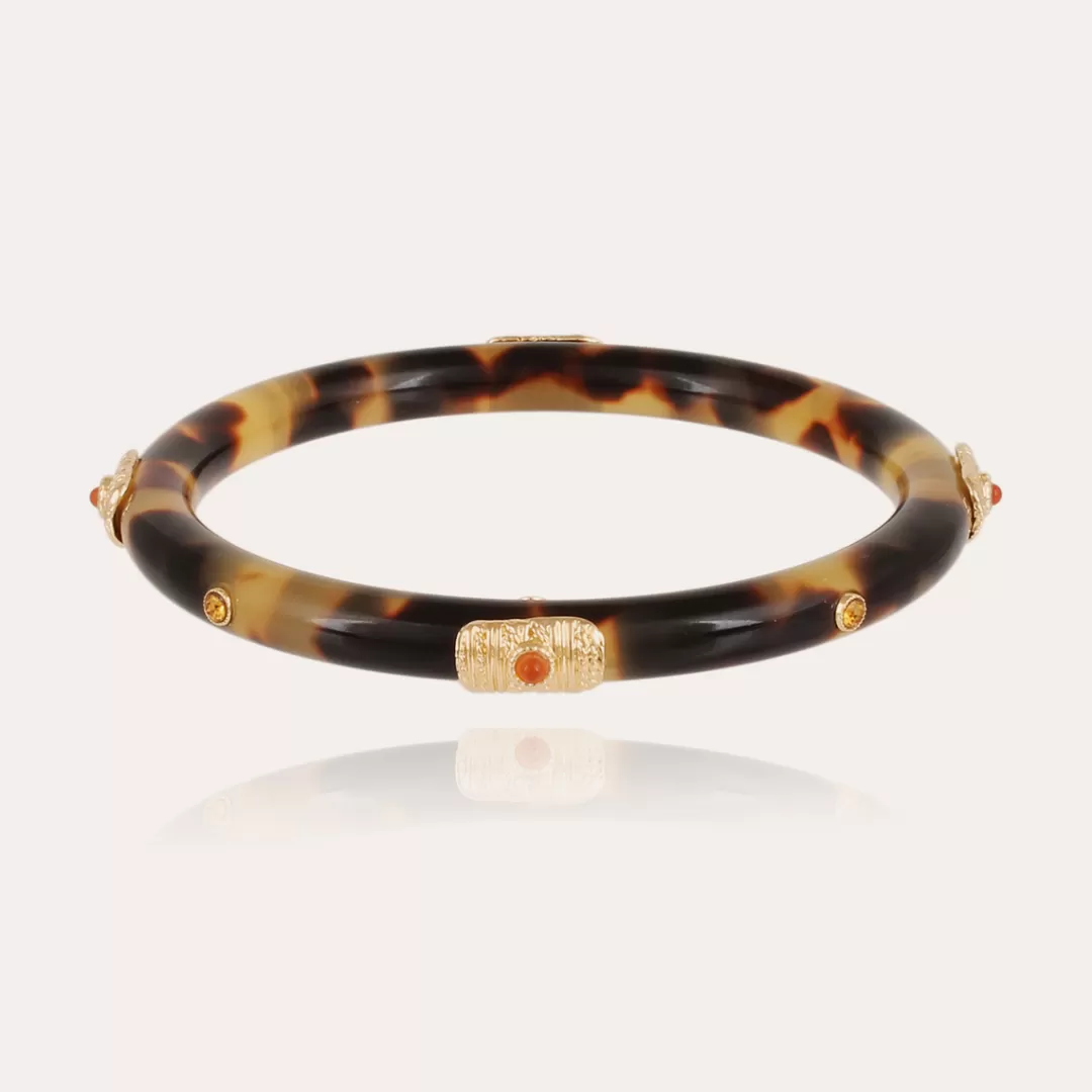 Gas Bijoux Bracelet Caftan Meknes Acetate Dorees-Ecaille