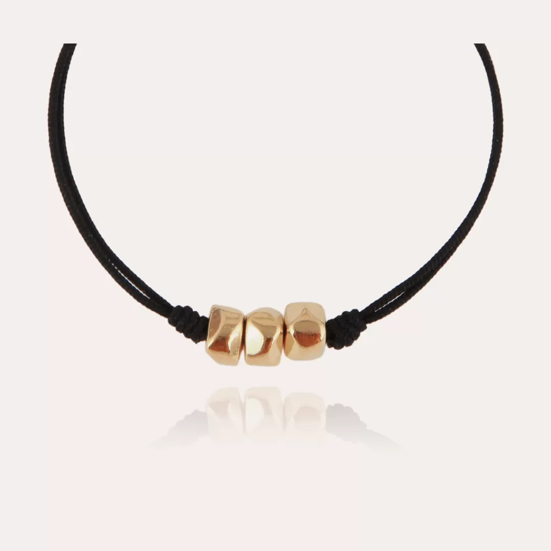 Gas Bijoux Bracelet Cailloux Dore