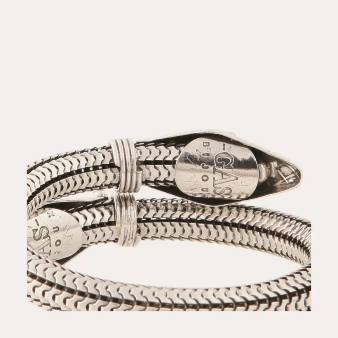 Gas Bijoux Bracelet Cobra Argent