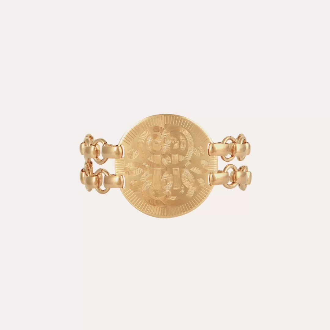 Gas Bijoux Bracelet Diva Petit Modele Dore