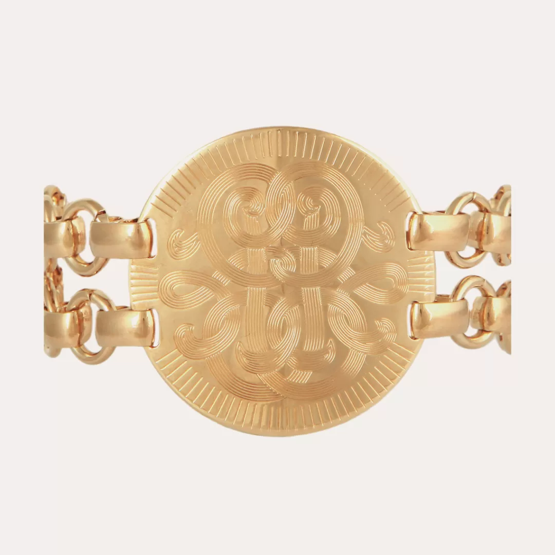 Gas Bijoux Bracelet Diva Petit Modele Dore