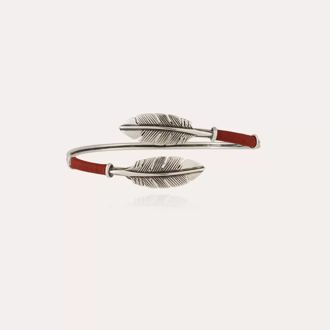 Gas Bijoux Bracelet Duality Penna Homme Argente
