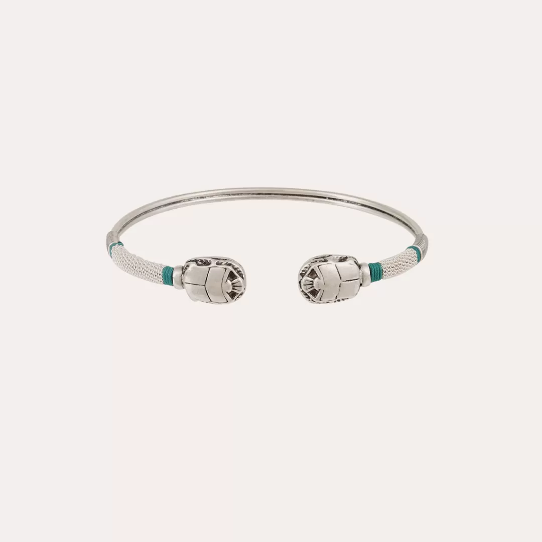 Gas Bijoux Bracelet Duality Scaramouche Homme Argente