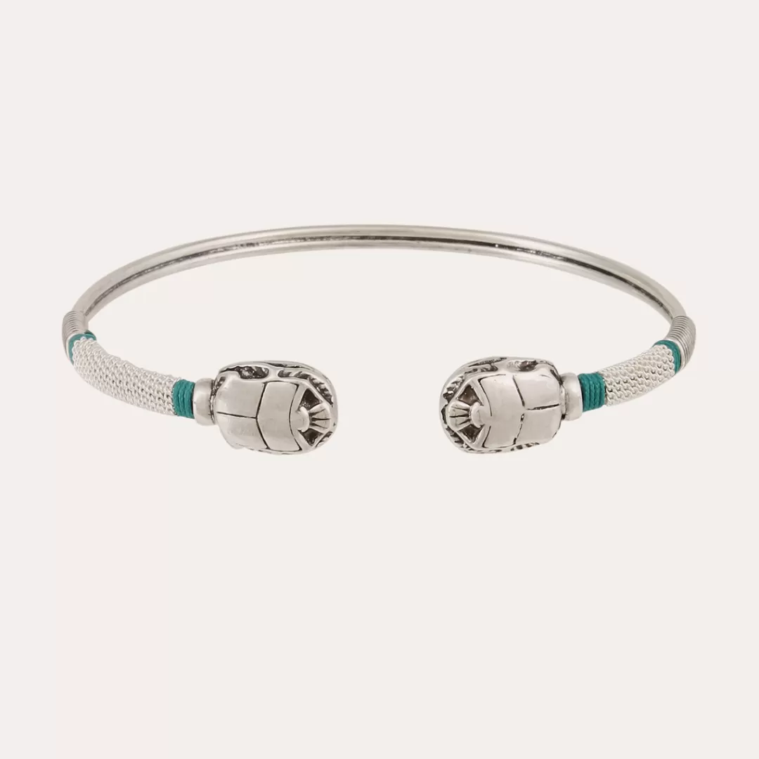 Gas Bijoux Bracelet Duality Scaramouche Homme Argente