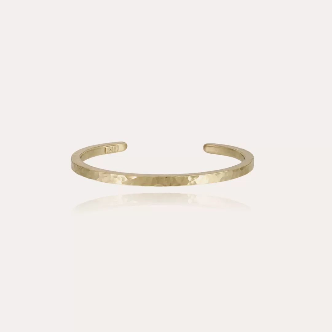 Gas Bijoux Bracelet Eliot Martele Homme Dore