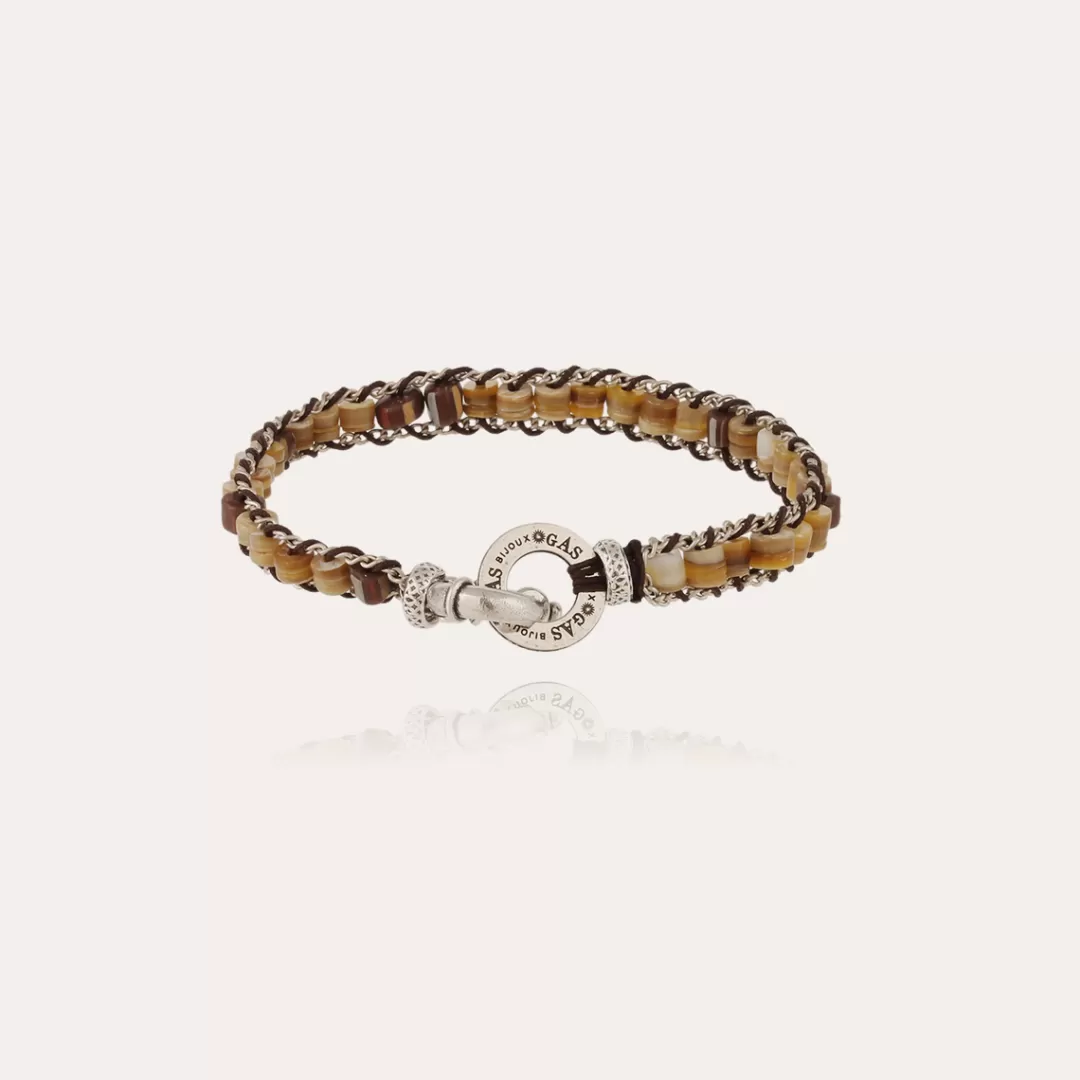Gas Bijoux Bracelet Ever Homme Argente