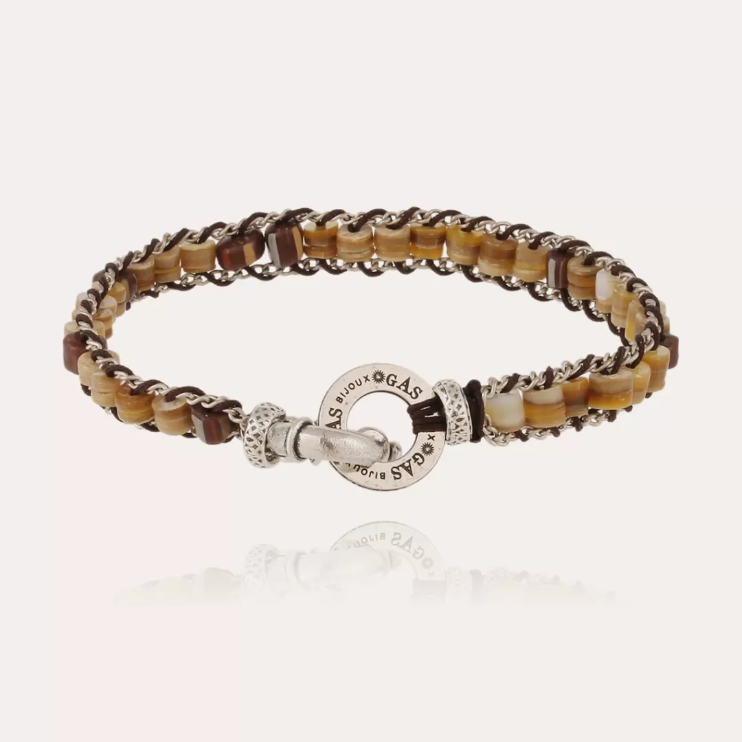 Gas Bijoux Bracelet Ever Homme Argente