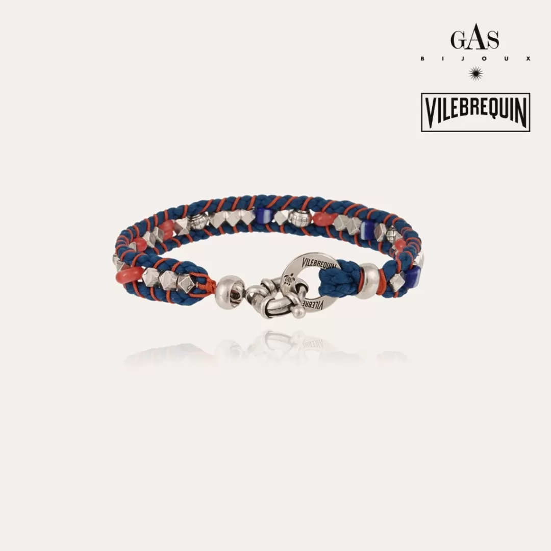 Gas Bijoux Bracelet Everly Vilebrequin Homme Argente