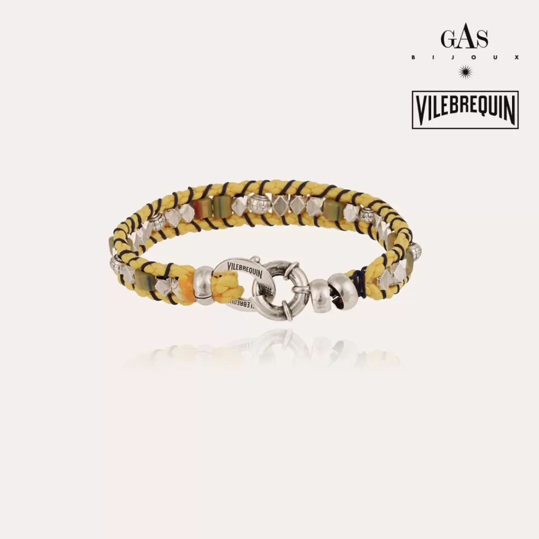 Gas Bijoux Bracelet Everly Vilebrequin Homme Argente