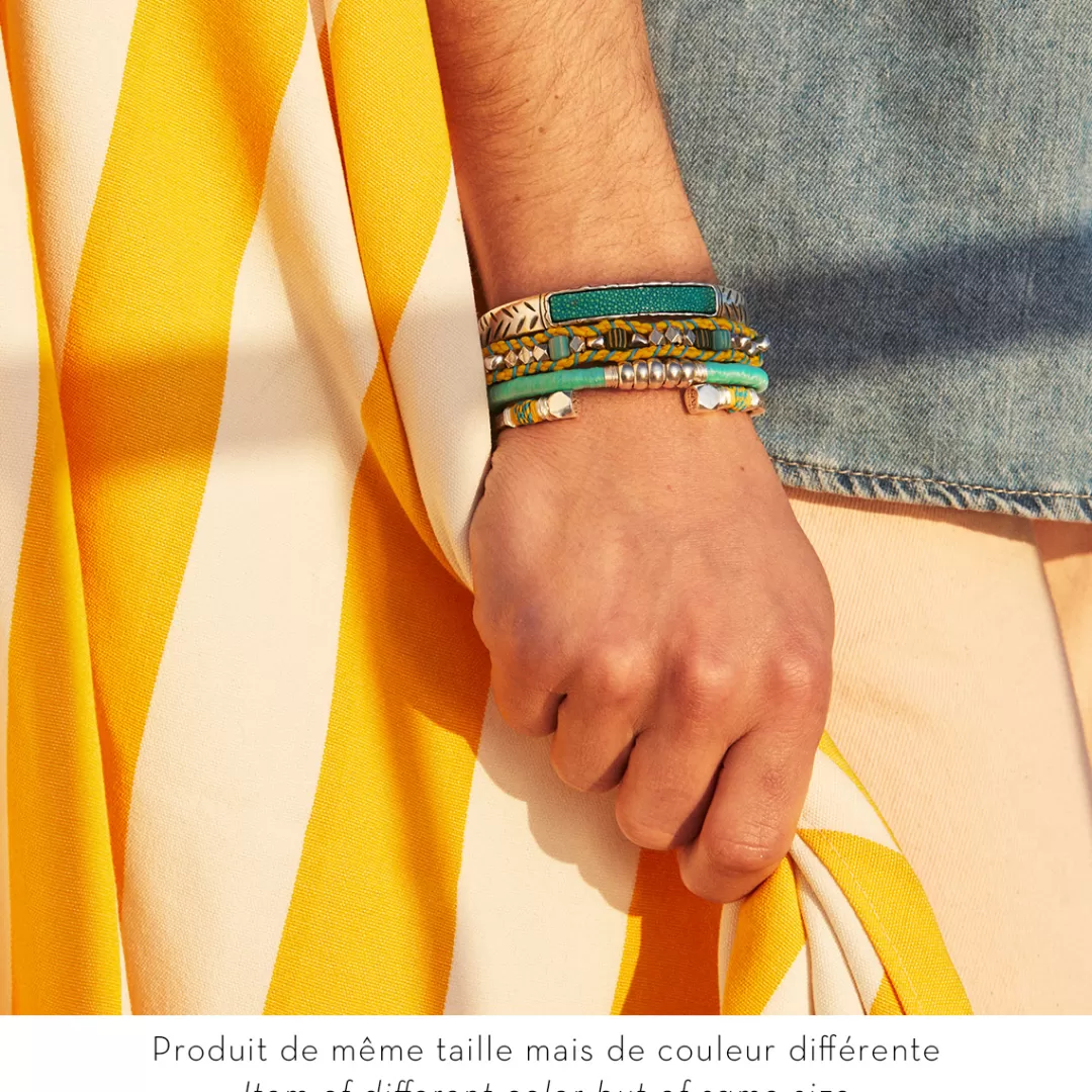 Gas Bijoux Bracelet Everly Vilebrequin Homme Argente
