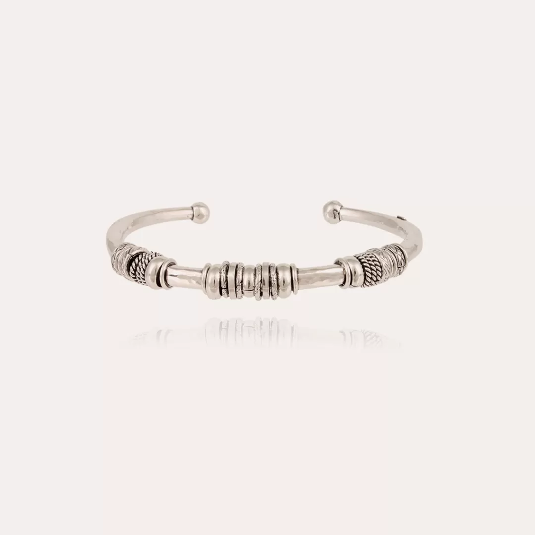 Gas Bijoux Bracelet Jonc Maranzana Homme Argente