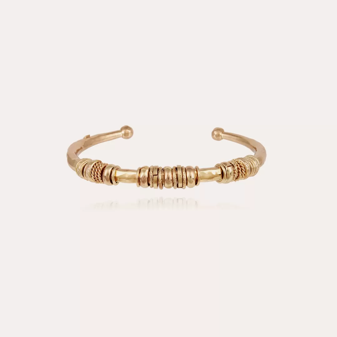 Gas Bijoux Bracelet Jonc Maranzana Homme Dore