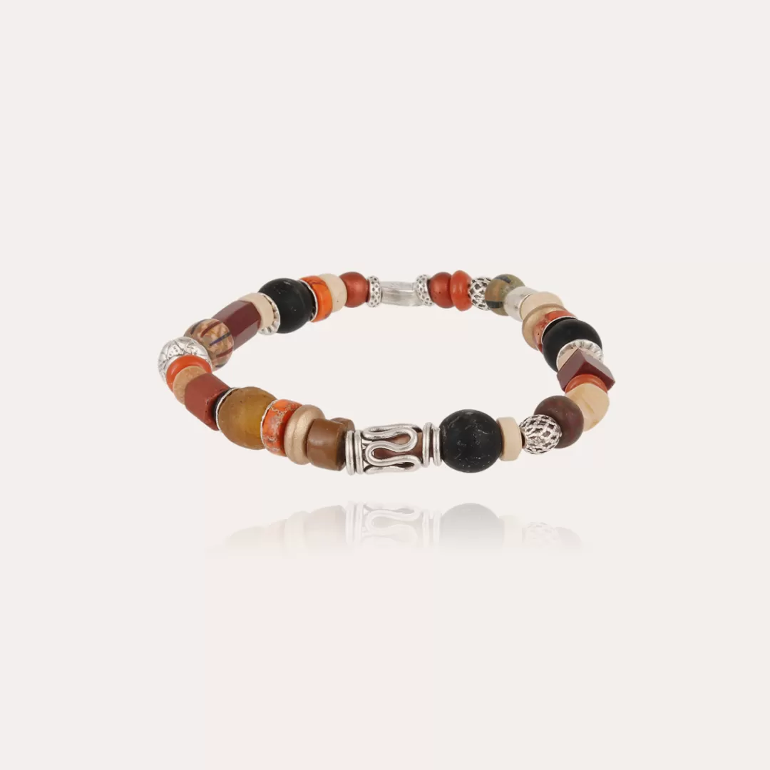 Gas Bijoux Bracelet Leon Homme Argente