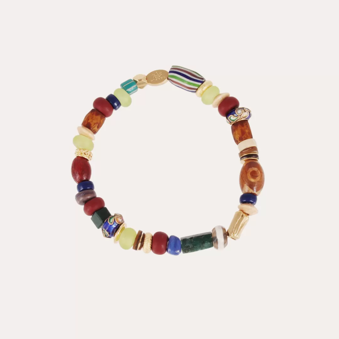 Gas Bijoux Bracelet Leon Homme Dore