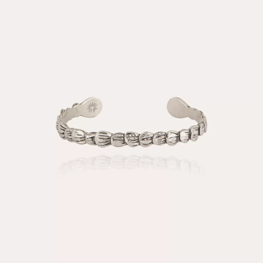 Gas Bijoux Bracelet Liane Jonc Homme Argente