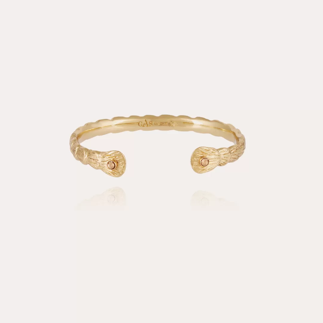 Gas Bijoux Bracelet Liane Serti Dore