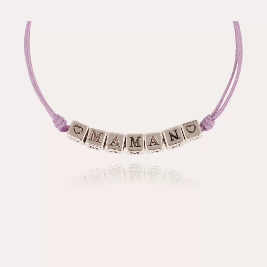 Gas Bijoux Bracelet Maman Argente