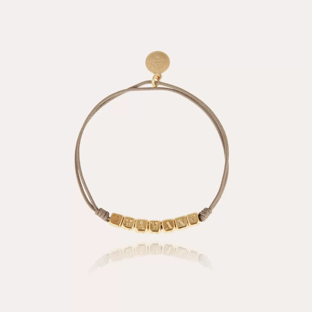 Gas Bijoux Bracelet Maman Dore