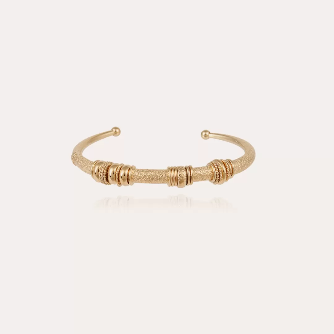 Gas Bijoux Bracelet Maranzana Martele Dore