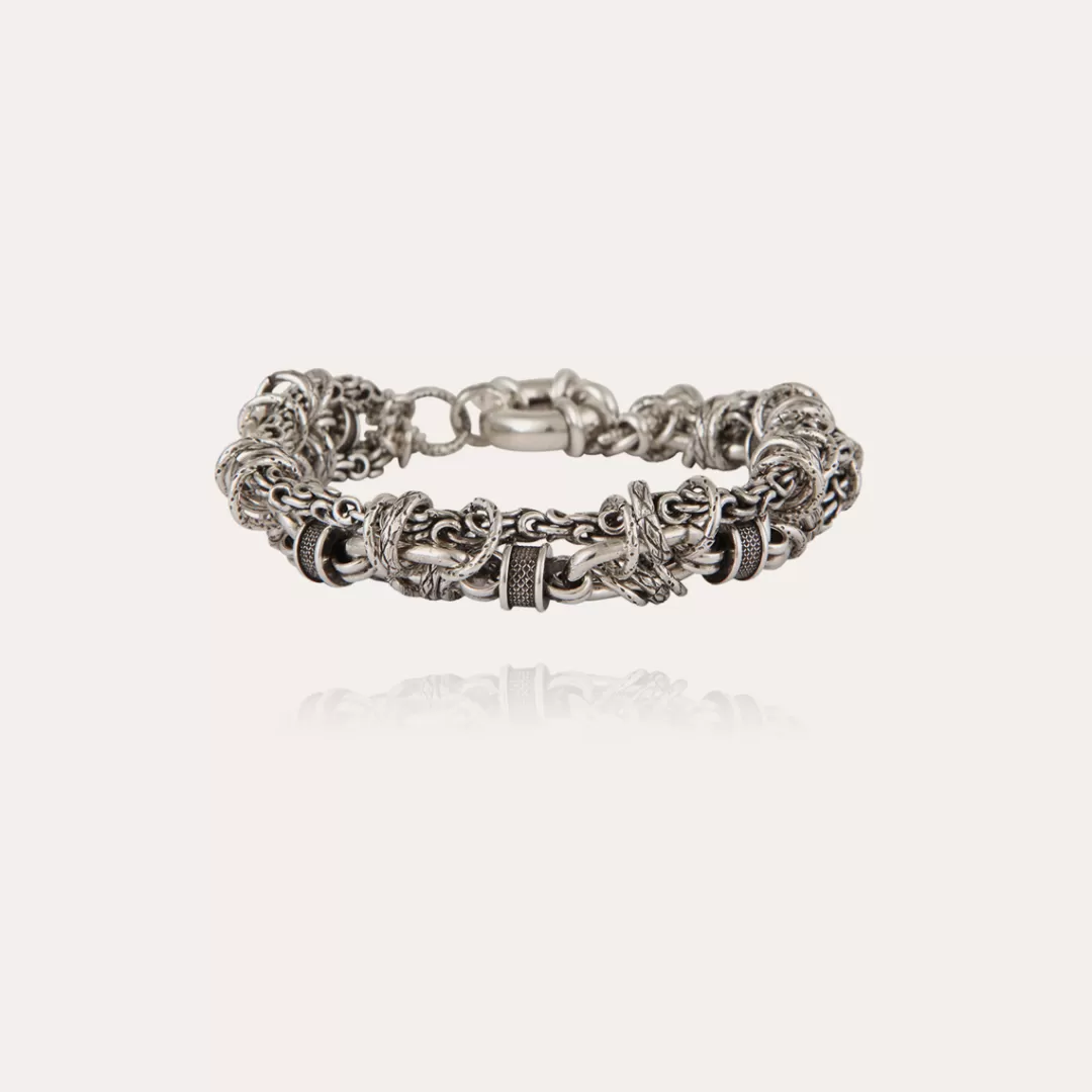 Gas Bijoux Bracelet Marcus Homme Argente