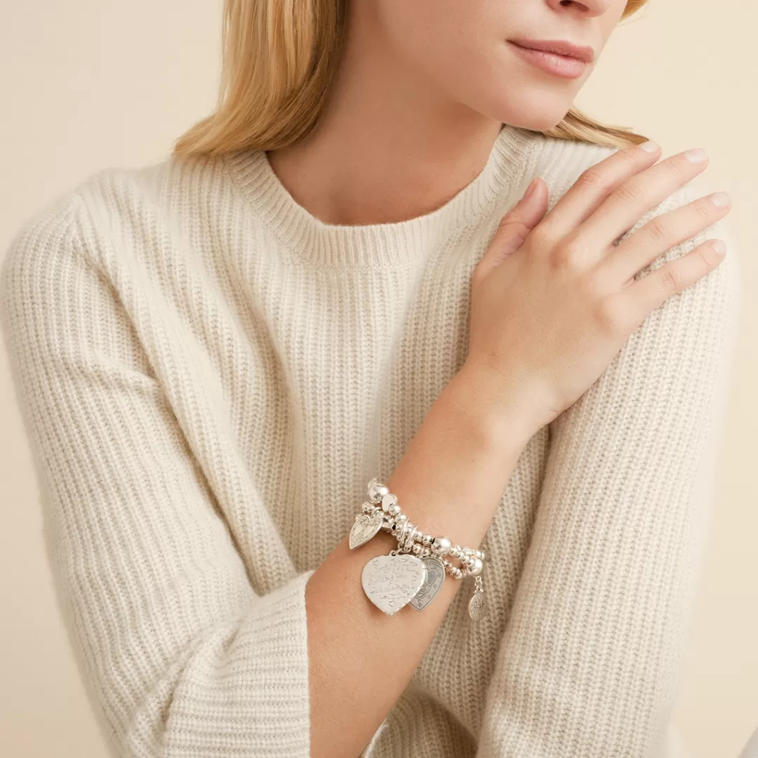 Gas Bijoux Bracelet Merlin Love Argente