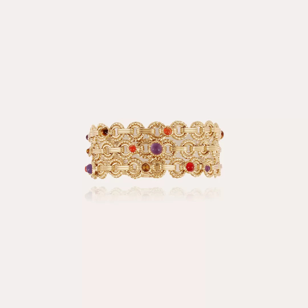 Gas Bijoux Bracelet Mistral Triple Dore