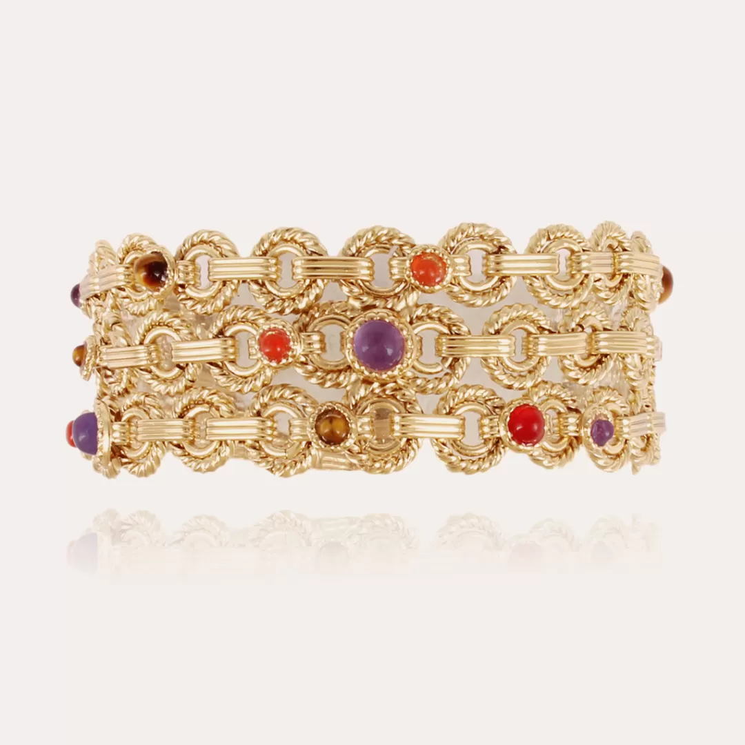 Gas Bijoux Bracelet Mistral Triple Dore