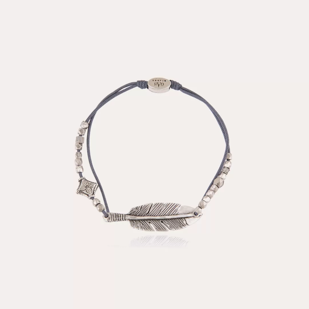 Gas Bijoux Bracelet Penna Homme Argente