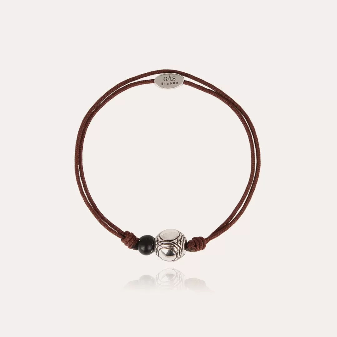 Gas Bijoux Bracelet Petanque Homme Argent