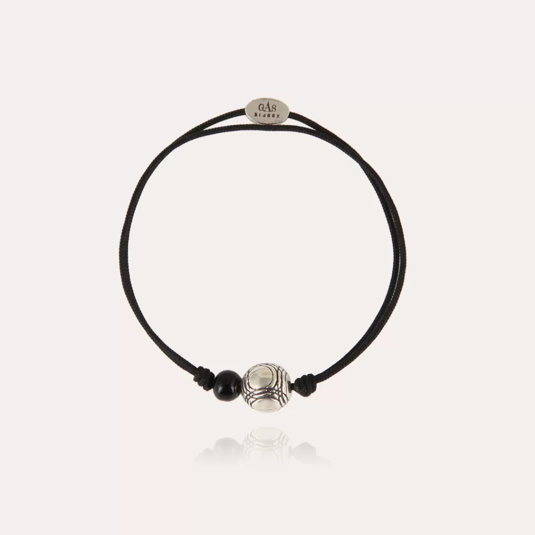 Gas Bijoux Bracelet Petanque Homme Argente