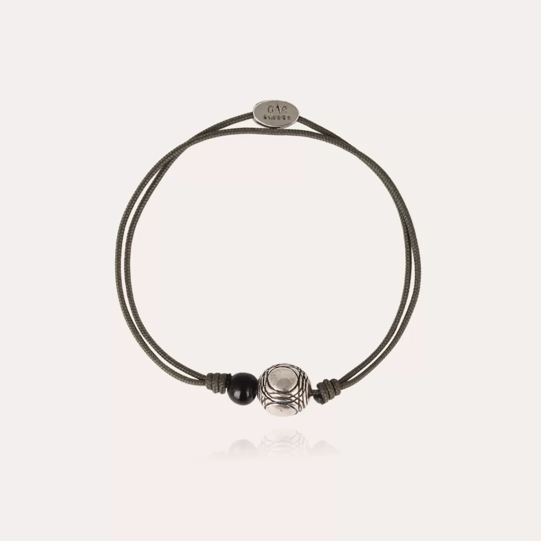 Gas Bijoux Bracelet Petanque Homme Argente