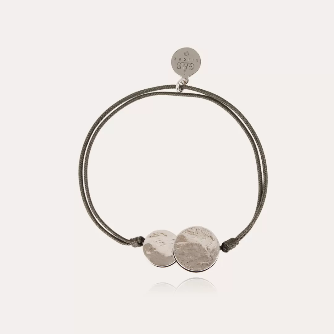 Gas Bijoux Bracelet Platine Homme Argente