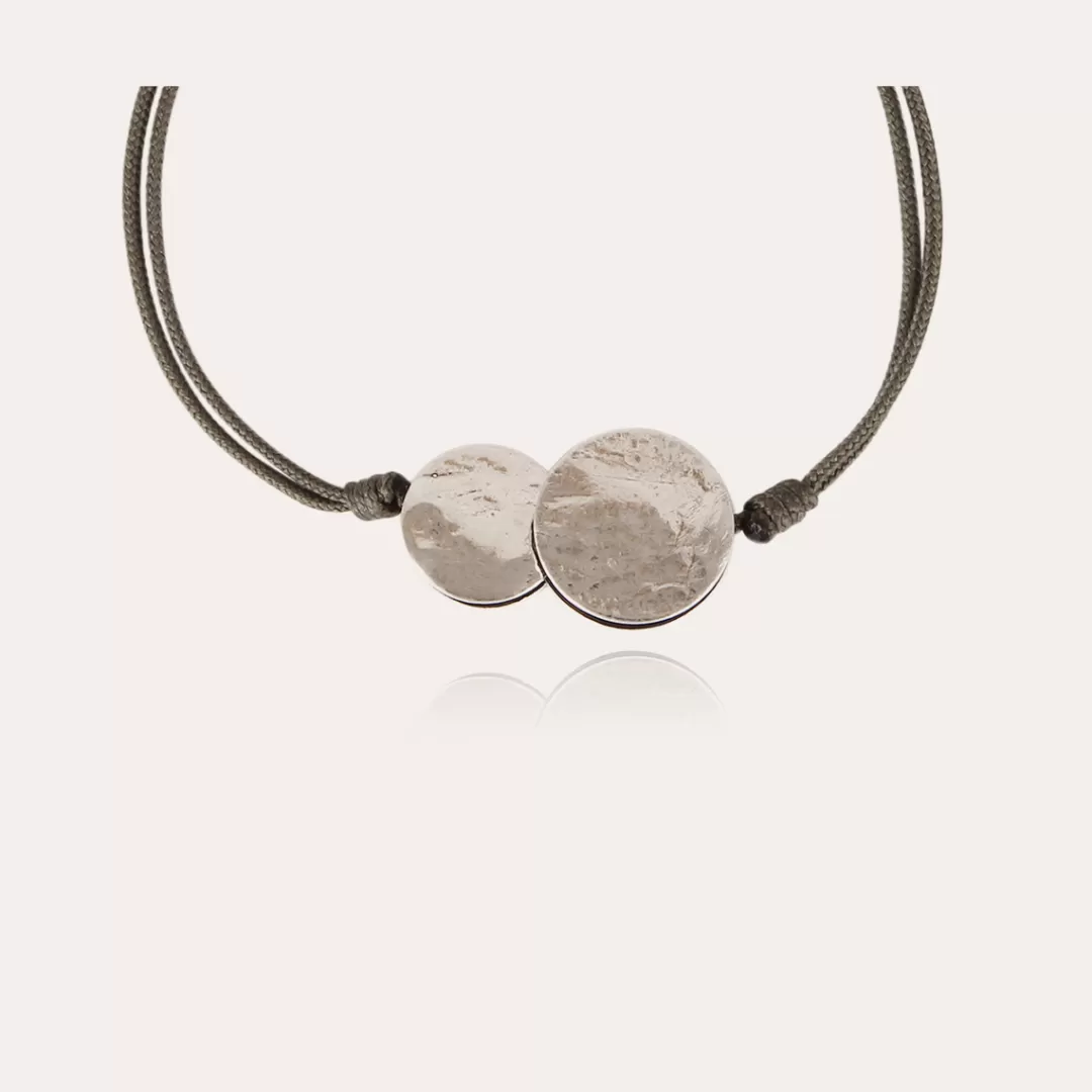 Gas Bijoux Bracelet Platine Homme Argente