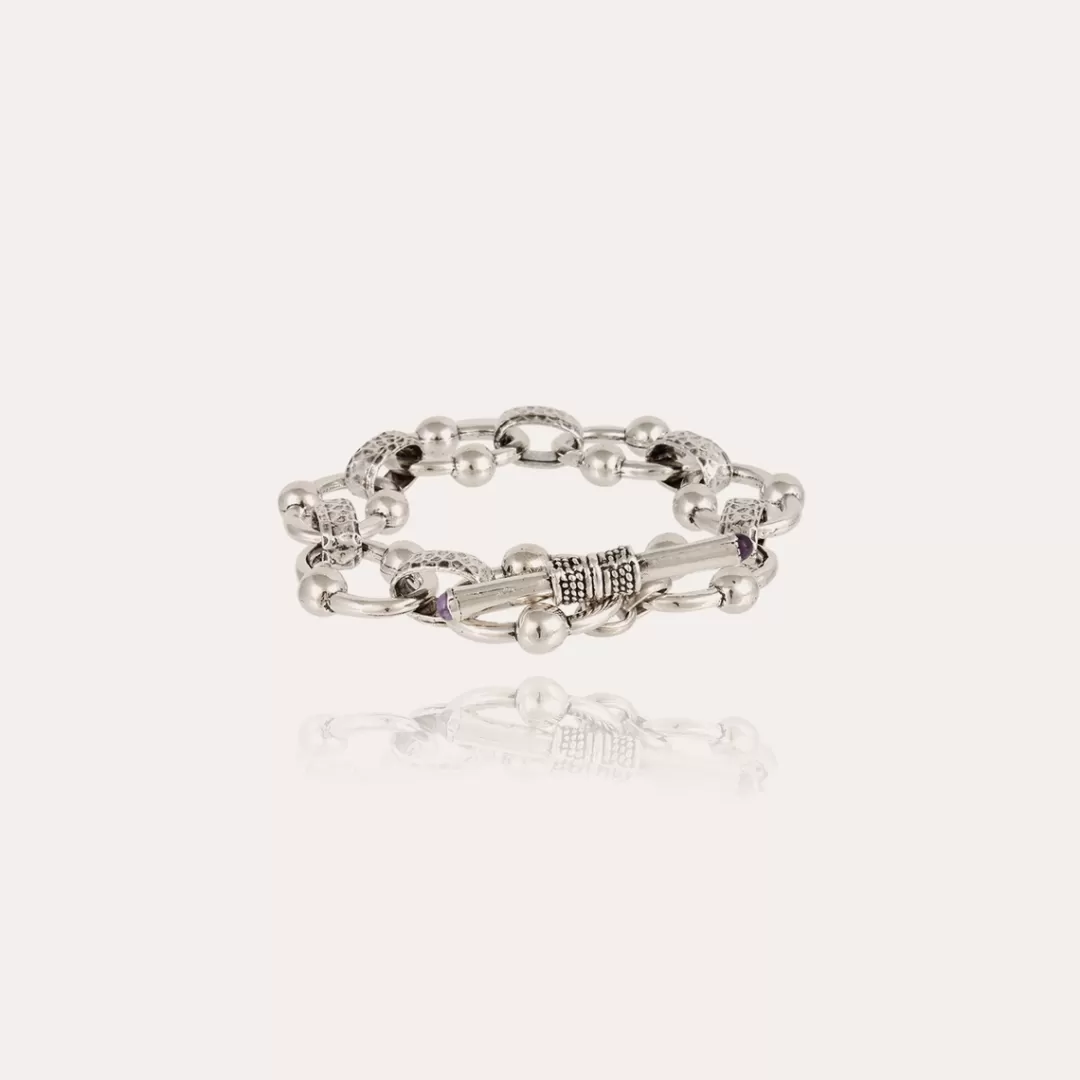 Gas Bijoux Bracelet Rivage Argente