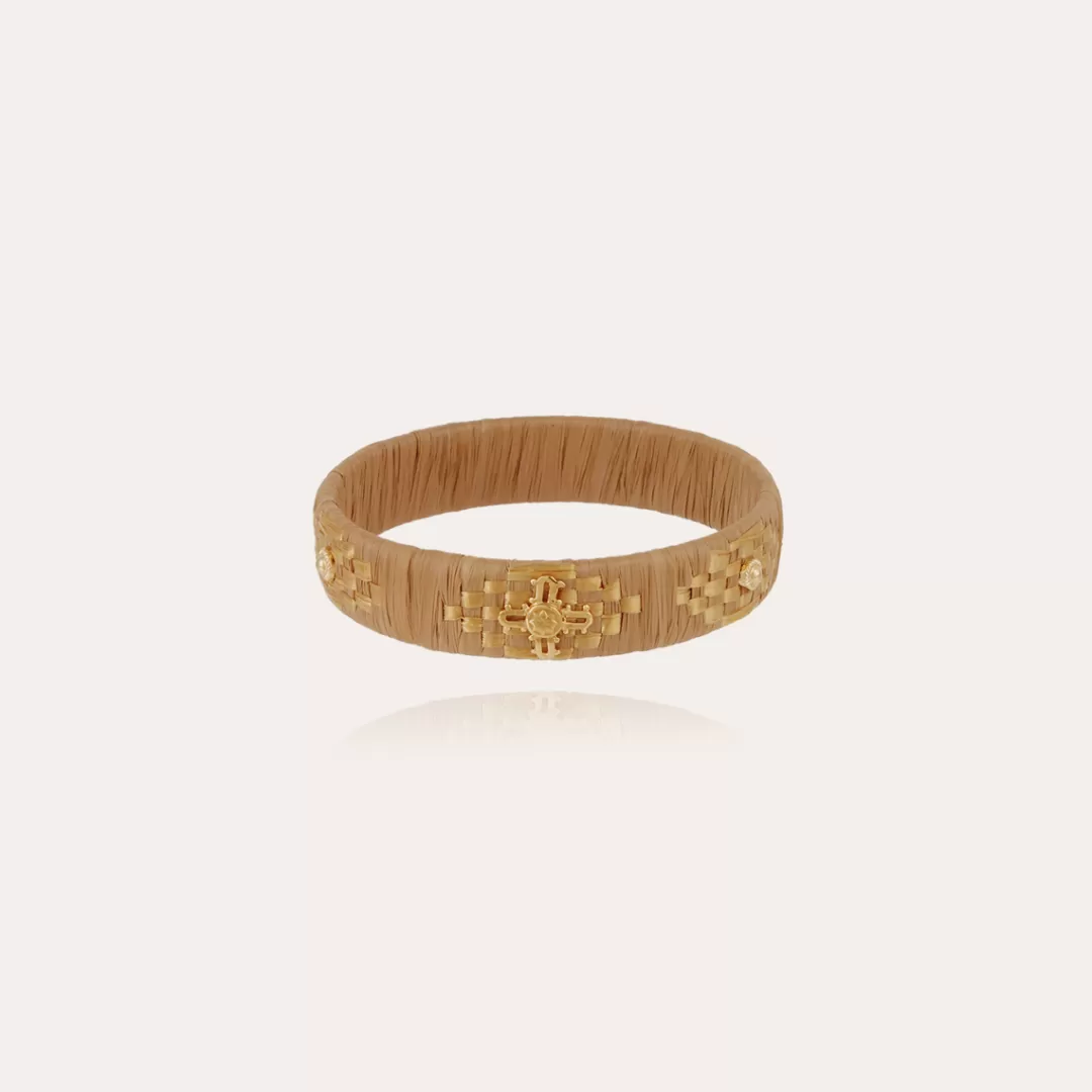 Gas Bijoux Bracelet Roffia Petit Modele Dore