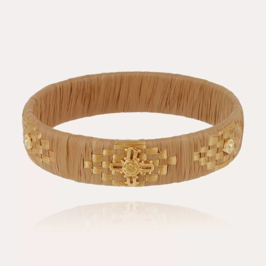 Gas Bijoux Bracelet Roffia Petit Modele Dore