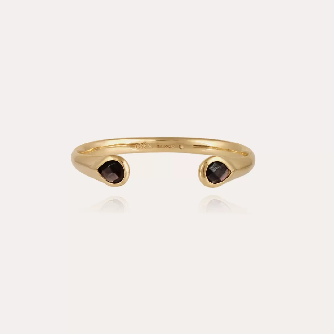 Gas Bijoux Bracelet Saint Germain Dore-Nacre Grise