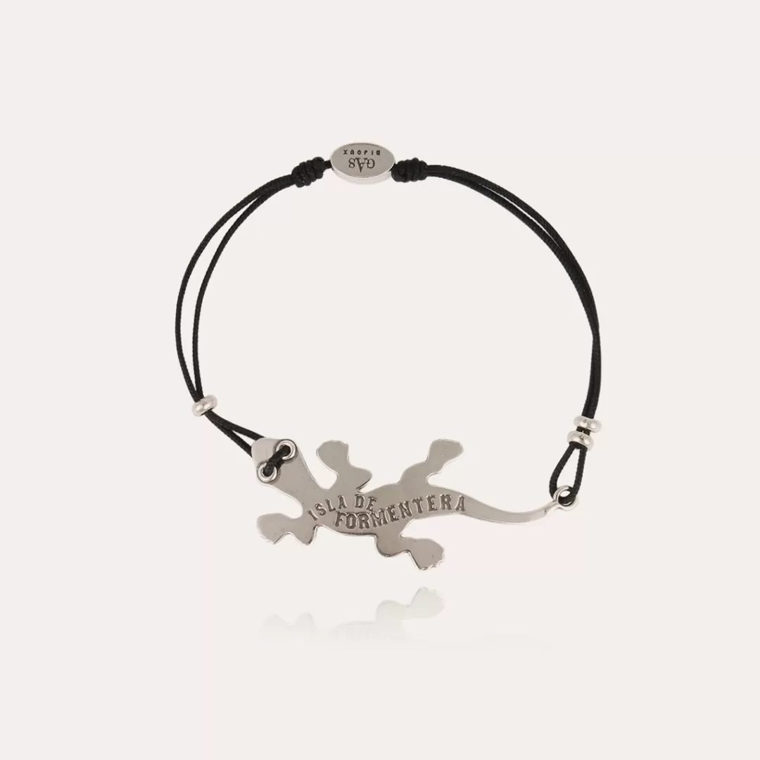Gas Bijoux Bracelet Salamandre Homme Argente