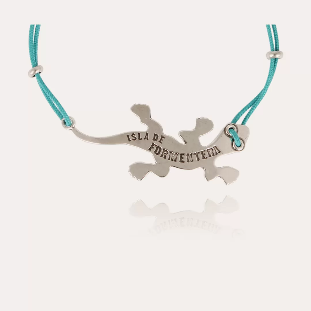Gas Bijoux Bracelet Salamandre Homme Argente