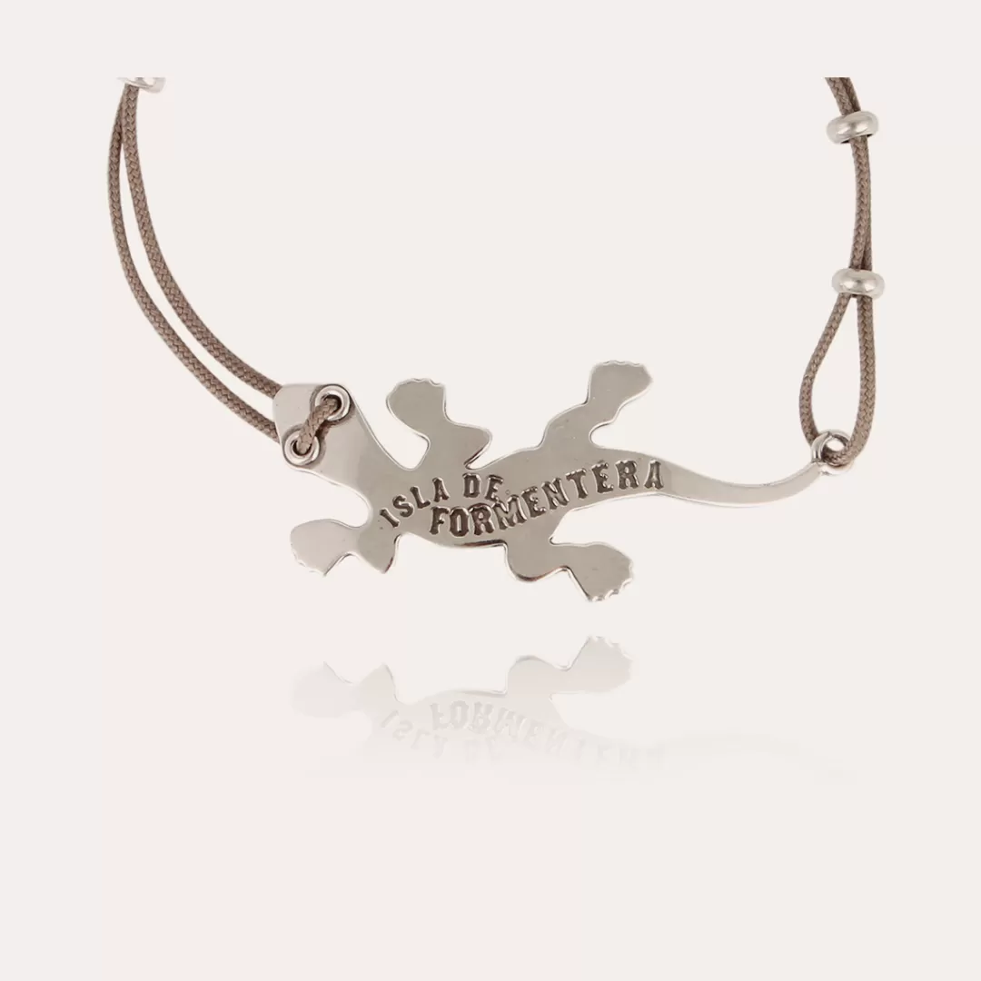 Gas Bijoux Bracelet Salamandre Homme Argente